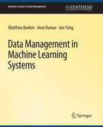 Data Management in Machine Learning Systems - Matthias Boehm