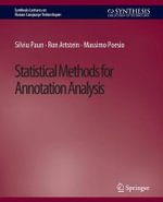Statistical Methods for Annotation Analysis : Synthesis Lectures on Human Language Technologies - Massimo Poesio