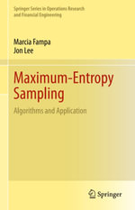 Maximum-Entropy Sampling : Algorithms and Application - Marcia Fampa