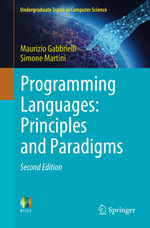 Programming Languages : Principles and Paradigms - Simone Martini Maurizio Gabbrielli