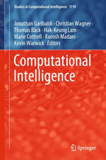 Computational Intelligence : Springer Nature Proceedings excluding Computer Science - Jonathan Garibaldi