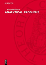Analytical Problems - Autorenkollektiv