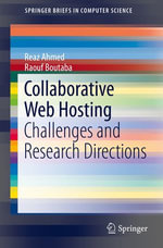 Collaborative Web Hosting : Challenges and Research Directions - Reaz Ahmed