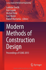 Lecture Notes in Mechanical Engineering : Proceedings of ICMD 2013 - Ladislav Å evÄ?ik