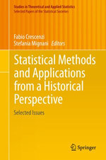 Statistical Methods and Applications from a Historical Perspective : Selected Issues - Author