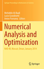 Numerical Analysis and Optimization : NAO-III, Muscat, Oman, January 2014 - Author