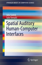 Spatial Auditory Human-Computer Interfaces : Computer Science (R0) - Jaka Sodnik