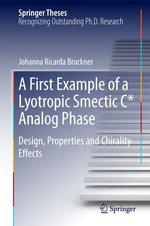 A First Example of a Lyotropic Smectic C* Analog Phase : Design, Properties and Chirality Effects - Johanna. R Bruckner