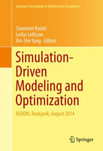 Simulation-Driven Modeling and Optimization : ASDOM, Reykjavik, August 2014 - Xin-She Yang