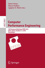 Computer Performance Engineering : 13th European Workshop, EPEW 2016, Chios, Greece, October 5-7, 2016, Proceedings - Dieter Fiems