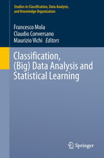 Classification, (Big) Data Analysis and Statistical Learning : Springer Nature Proceedings excluding Computer Science - Francesco Mola