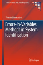 Errors-in-Variables Methods in System Identification : Communications and Control Engineering - Torsten Söderström