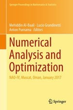 Numerical Analysis and Optimization : NAO-IV, Muscat, Oman, January 2017 - Mehiddin Al-Baali