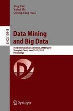 Data Mining and Big Data : Third International Conference, DMBD 2018, Shanghai, China, June 17â