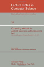 Lecture Notes in Computer Science : Part 1 - R. Glowinski