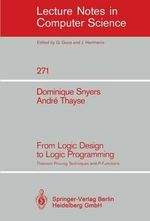 From Logic Design to Logic Programming : Theorem Proving Techniques and P-Functions - Dominique Snyers