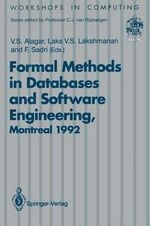 Formal Methods in Databases and Software Engineering : Computer Supported Cooperative Work - V.S. Alagar