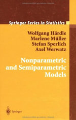 Springer Statistics : Springer Series in Statistics - Wolfgang Karl HÃ¤rdle