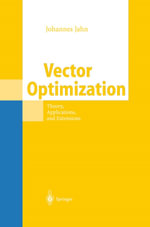 Vector Optimization : Theory, Applications, and Extensions - Johannes Jahn