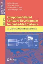 Component-Based Software Development for Embedded Systems : An Overview of Current Research Trends - Colin Atkinson