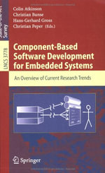 Component-Based Software Development for Embedded Systems : An Overview of Current Research Trends - Colin Atkinson