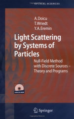 Springer Optical Sciences : Null-Field Method with Discrete Sources: Theory and Programs [With CDROM] - Adrian Doicu