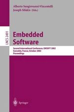 Embedded Software : Second International Conference, EMSOFT 2002, Grenoble, France, October 7-9, 2002. Proceedings - Alberto Sangiovanni-Vincentelli