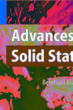 Advances in Solid State Physics - Bernhard Kramer