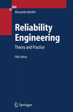 Reliability Engineering : Theory and Practice - Alessandro Birolini