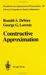 Constructive Approximation : Grundlehren Der Mathematischen Wissenschaften - Ronald A. DeVore