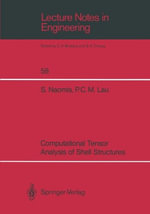 Computational Tensor Analysis of Shell Structures : Lecture Notes in Engineering - Steve Naomis