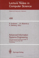 Lecture Notes in Computer Science : Third International Conference CAiSE '91, Trondheim, Norway, May 13-15, 1991 - Rudolf Andersen