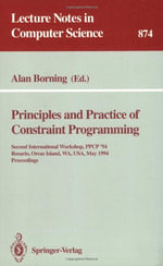 Lecture Notes in Computer Science : Second International Workshop, PPCP '94, Rosario, Orcas Island, WA, USA, May 2 - 4, 1994. Proceedings - Alan Borning