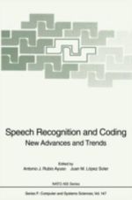 Speech Recognition and Coding : New Advances and Trends - Antonio J. Rubio Ayuso