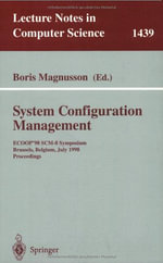 Lecture Notes in Computer Science : ECOOP'98 SCM-8 Symposium, Brussels, Belgium, July 20-21, 1998, Proceedings - Boris Magnusson