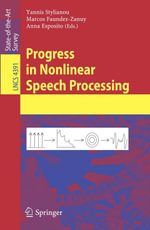 Progress in Nonlinear Speech Processing - Yannis Stylianou