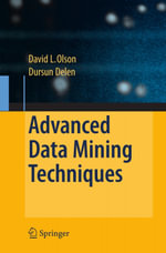 Advanced Data Mining Techniques - David L. Olson