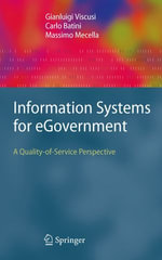 Information Systems for eGovernment : A Quality-of-Service Perspective - Gianluigi Viscusi