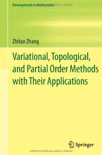 Developments in Mathematics : Developments in Mathematics - Zhitao Zhang