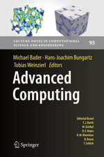 Advanced Computing : Springer Nature Proceedings excluding Computer Science - Hans-Joachim Bungartz