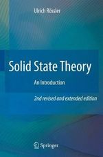 Solid State Theory : An Introduction - Ulrich RÃ¶ssler