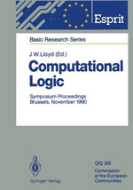 Esprit Basic Research : Symposium Proceedings, Brussels, November 13/14, 1990 - J.W. Lloyd