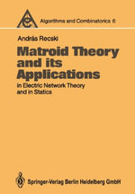 Algorithms and Combinatorics : Algorithms and Combinatorics - Andras Recski