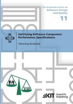 Certifying Software Component Performance Specifications - Henning Groenda