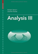 Analysis III - Herbert Amann
