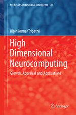 High Dimensional Neurocomputing : Growth, Appraisal and Applications - Bipin Kumar Tripathi