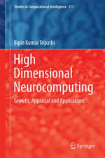 High Dimensional Neurocomputing : Growth, Appraisal and Applications - Bipin Kumar Tripathi