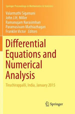 Differential Equations and Numerical Analysis : Tiruchirappalli, India, January 2015 - Franklin Victor