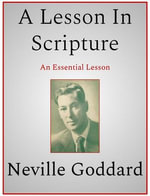 A Lesson In Scripture - Neville Goddard