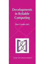Developments in Reliable Computing - Tibor Csendes